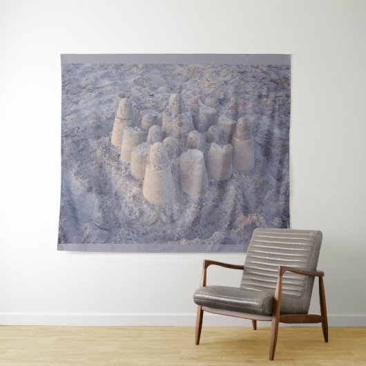 duitse sandcastle print wandkleed (In Situ (horizontaal))
