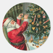 Duitse Santa sticker (Voorkant)