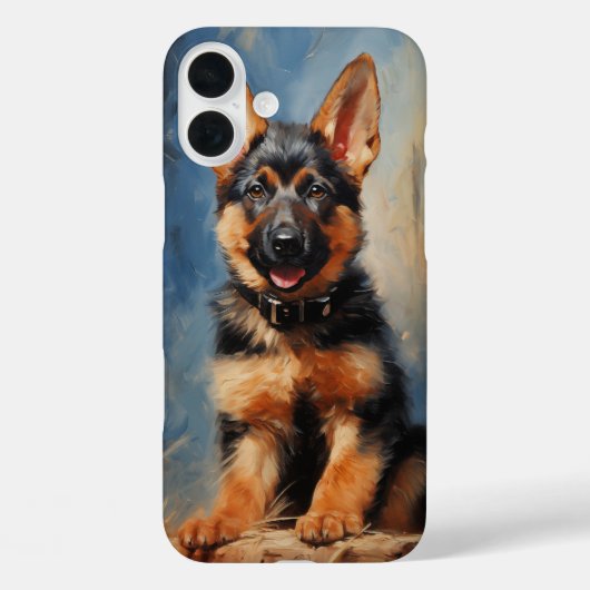 Duitse schaapherderpuppy Case-Mate iPhone case (Achterkant)