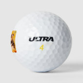 Duitse schaapherderpuppy golfballen (Logo)