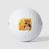 Duitse schaapherderpuppy golfballen (Voorkant)