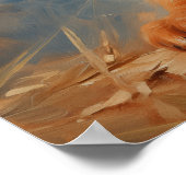 Duitse schaapherderpuppy poster (Hoek)