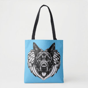Duitse schaapjeshond Angel Tote Bag