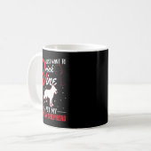 Duitse schapenhouderij en wijn koffiemok (Voorkant links)