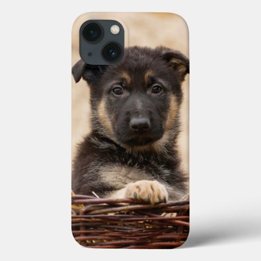 Duitse schapenhouderij in mandje Case-Mate iPhone case (Achterkant)