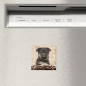 Duitse schapenhouderij in mandje magneet (Insitu (Vaatwasser))