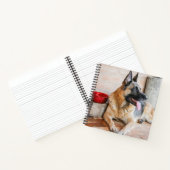 Duitse schapenhouderij met waterbekken notitieboek (Binnen)