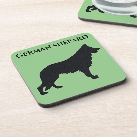 DUITSE SCHEPARD onderzetters met kurk achterste se (Linkerzijde)