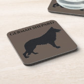 DUITSE SCHEPARD onderzetters met kurk achterste se (Linkerzijde)