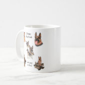 DUITSE SCHEPEN ZIJN GEMAKKELIJK OM VAN TE HOUDEN! KOFFIEMOK (Voorkant links)