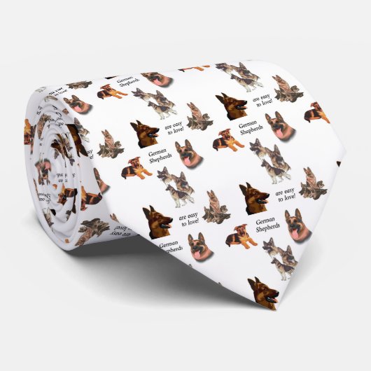 DUITSE SCHEPEN ZIJN GEMAKKELIJK OM VAN TE HOUDEN! STROPDAS (Opgerold)