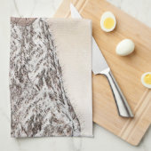 Duitse schilderkunst met horthaired-aanwijzer theedoek (Quarter Fold)