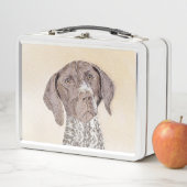 Duitse schilderkunst met horthaired pointer (In situ)