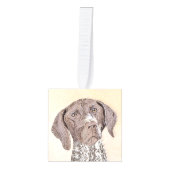 Duitse schilderkunst met horthaired pointer decoratie (Voorkant)