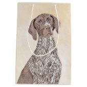 Duitse schilderkunst met horthaired pointer medium cadeauzakje (Achterkant)