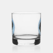 Duitse schilderkunst met horthaired pointer whisky glas (Links)