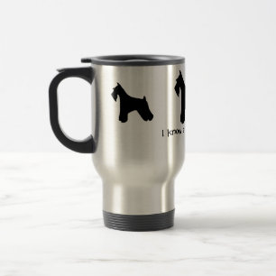 Duitse Schnauzer Travel Mug Reisbeker