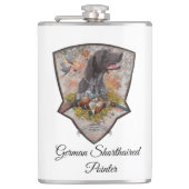 Duitse schokfilter heupfles (Voorkant)