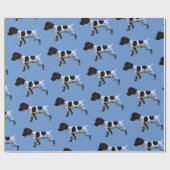 Duitse schoorsteenschottelijn cadeaupapier (Vlak)