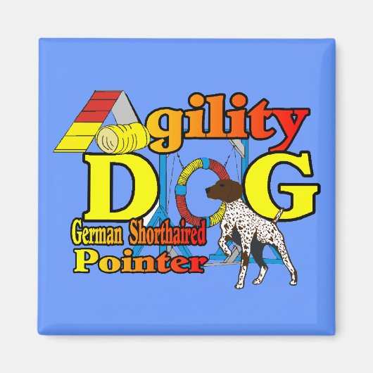 Duitse schotel met geschorste pointer-behendigheid magneet (Voorkant)