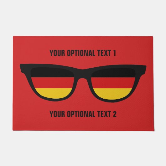 Duitse shades, aangepaste deurmatten (Voorkant)