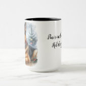 Duitse Shepard ChristmasCoffee Mok Cup (Midden)