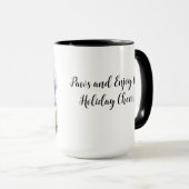 Duitse Shepard ChristmasCoffee Mok Cup (Voorkant rechts)