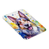 Duitse Shepard-fotomagneet Magneet (Rechterzijde)