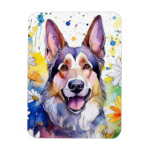 Duitse Shepard-fotomagneet Magneet (Verticaal)