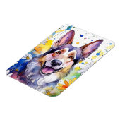 Duitse Shepard-fotomagneet Magneet (Linkerzijde)