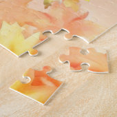 Duitse Shepard in Herfst gepersonaliseerd Legpuzzel (Zijkant)