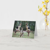 Duitse Shepard kaart (Gele Bloem)