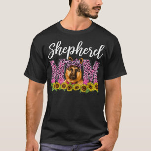 Duitse Shephard Ma Leopard Best German Shephard M T-shirt