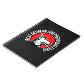 Duitse Shepherd Dad, Dog Dad Notitieboek (Linkerzijde)