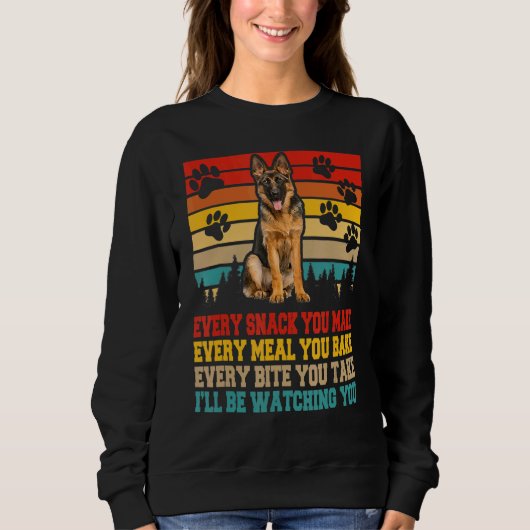 Duitse Shepherd Dog Activities Matching Dog 1 Trui (Voorkant)