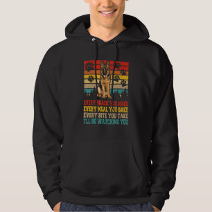 Duitse Shepherd Dog Activities Matching Dog Hoodie