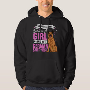 Duitse Shepherd Dog Apparel voor vrouwen Hoodie