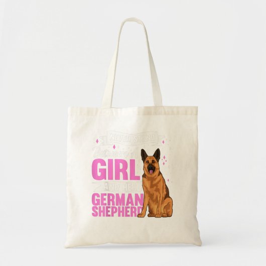 Duitse Shepherd Dog Apparel voor vrouwen Tote Bag (Voorkant)