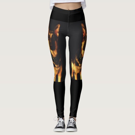 DUITSE SHEPHERD DOG leggings (Voorkant)