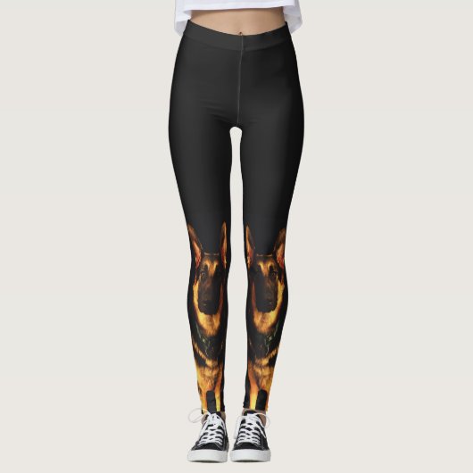 DUITSE SHEPHERD DOG leggings (Voorkant)