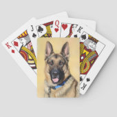 Duitse Shepherd Dog-speelkaarten Pokerkaarten (Achterkant)
