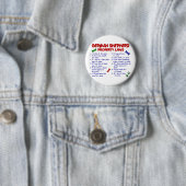 DUITSE SHEPHERD Property Laws 2 Ronde Button 5,7 Cm (In situ)