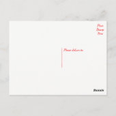 Duitse Shepherd Puppy Dog - Hallo, denken aan jou Briefkaart (Achterkant)