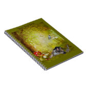 Duitse Shepherd Puppy Fantasy Dog Art Notitieboek (Rechterzijde)