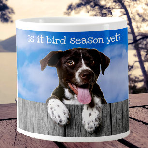 Duitse Shorthair Pointer "Bird Season" Giant Coff Grote Koffiekop