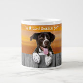 Duitse Shorthair Pointer "Bird Season"  Grote Koffiekop (Voorkant)