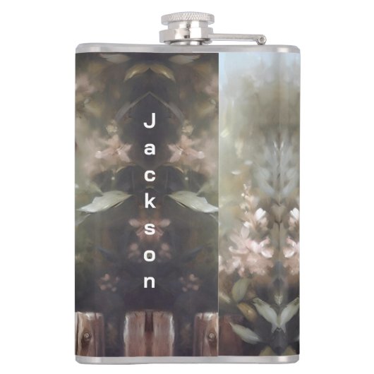 Duitse Shorthair Pointer "Bird Season" Heupfles (Achterkant)