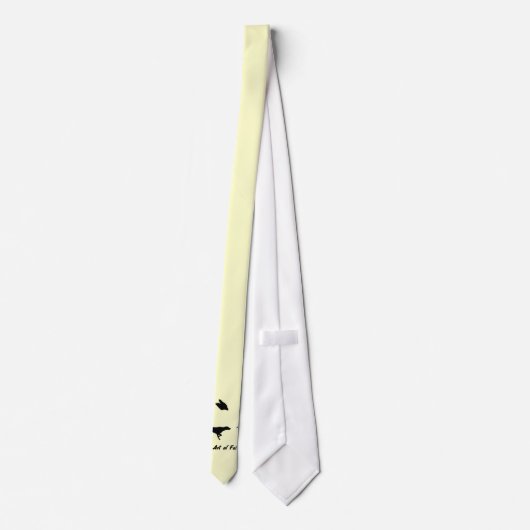 Duitse Shorthair Pointer en Falconry Stropdas (Achterkant)