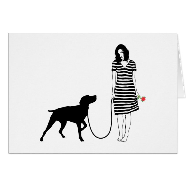 Duitse Shorthaired Pointer (Voorkant Horizontaal)