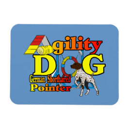 Duitse Shorthaired Pointer Agility Magneet